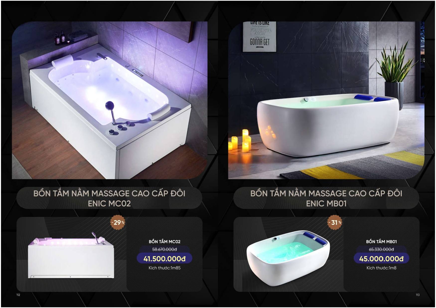 Bảng giá và Catalogue Thiết bị vệ sinh thông minh ENIC /Page 56